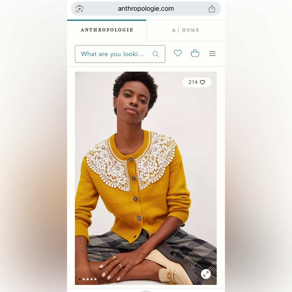 Anthropologie Maeve Cardigan XL